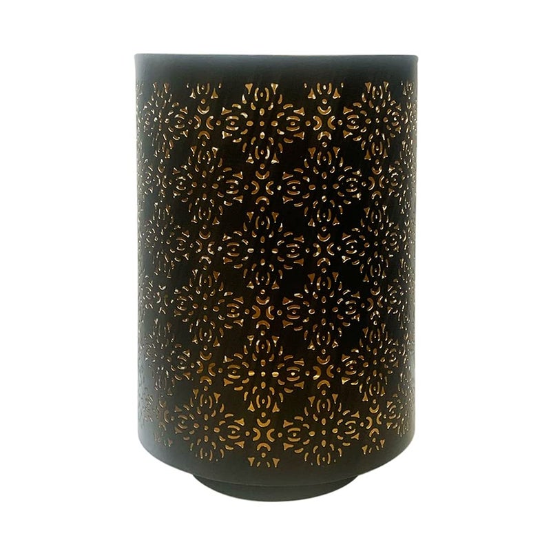Hosley Diamond Cut Candle Holder 8 Inch Height Ideal Gift for Wedding Spa Lantern Reiki Decor LED Candles P9 - Image 4